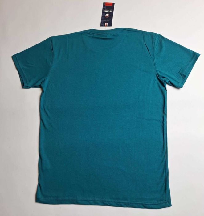 Koszulka męska bawełna t-shirt męski turecki Starlee NASA r. L -104 cm