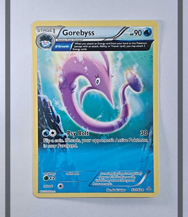 Gorebyss 52/160 PRC Pokemon ENG-NM