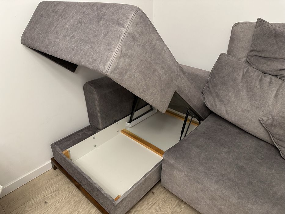 Narożnik Sofa 267x150 Super stan jak nowa z funkcją spania