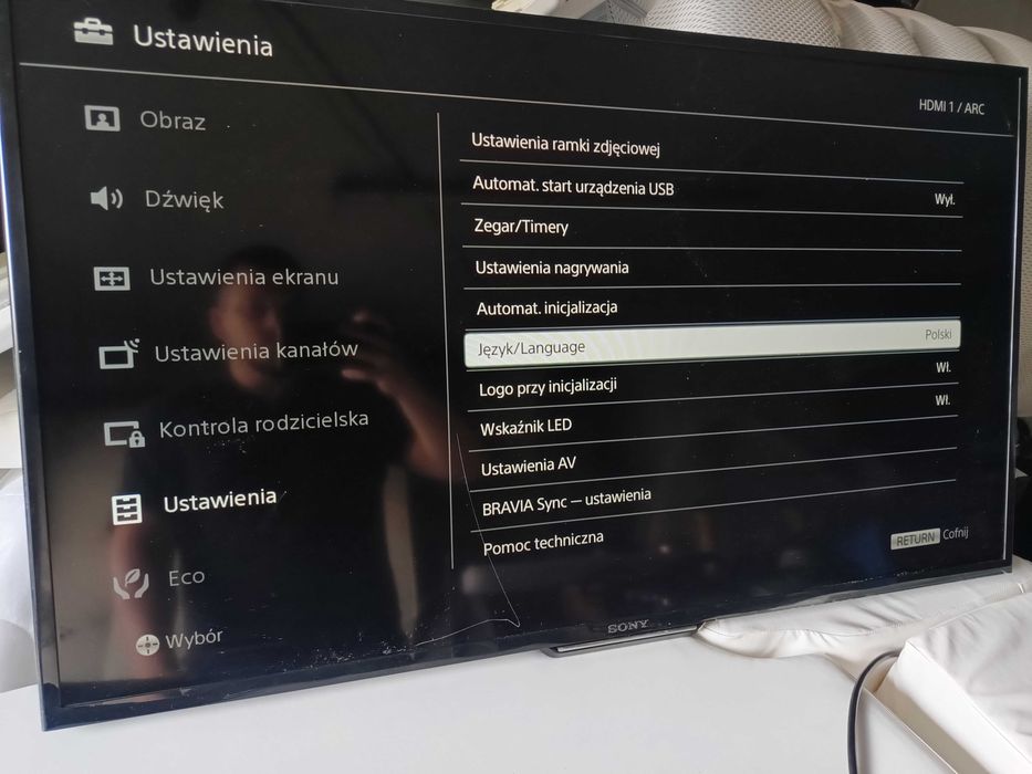 Telewizor Sony Bravia 40 cali bez internetu
