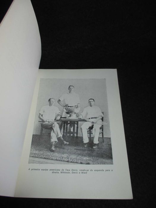 Livro Portugal na Taça Davis Fonseca Vaz 1979 Autografado