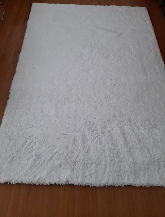 Tapete Beliani com area 230 x 160 Novo Branco
