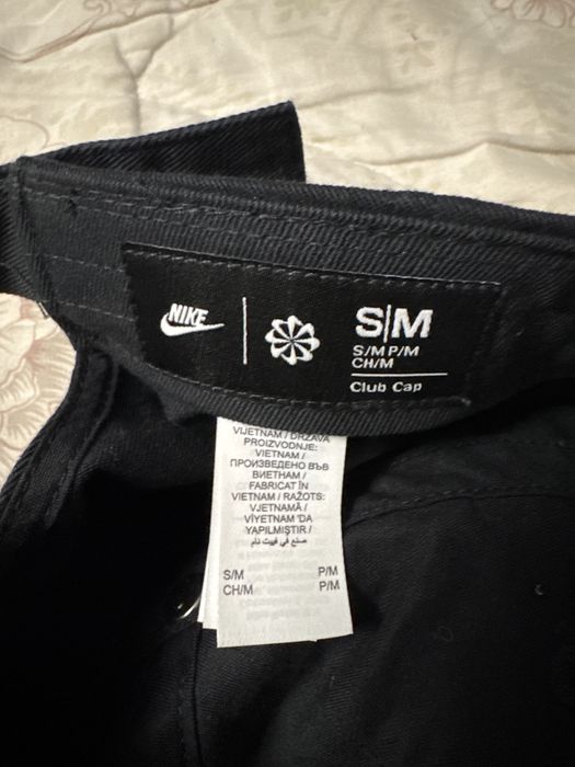 Кепка Nike Club Unstructured Futura Wash Cap Black