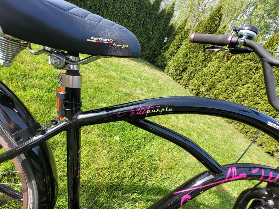 Rower miejski Medano Artist Purple