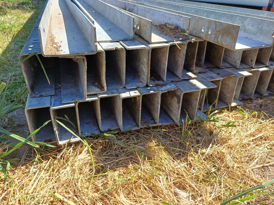 Ceownik ocynkowany 80x40x3.0mm odcinki 6.4 i 8m łata łaty wiata hala
