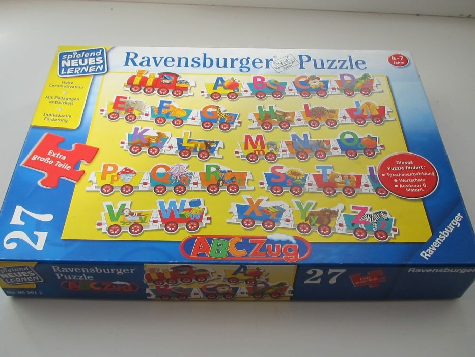 Новая немецкая игра "ABC Zug" от Ravensburger 4-7 лет