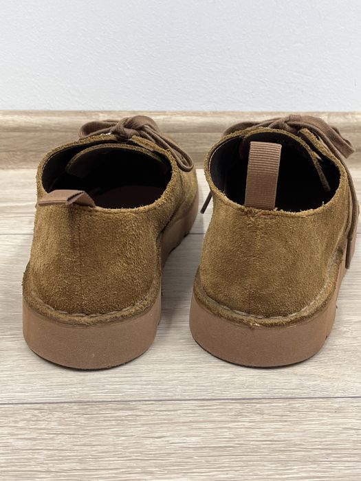 Clarks р. 41 41.5 замшеві шкіряні туфлі дизерти чоловічі коричневі