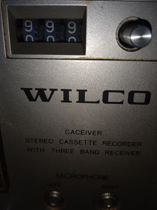 Aparelhagem Wilco com colunas originais