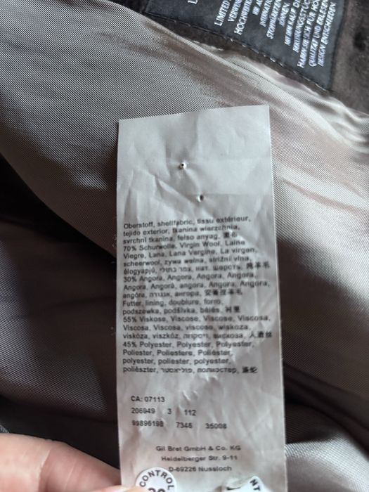 Płaszcz wełniany Gil Bret