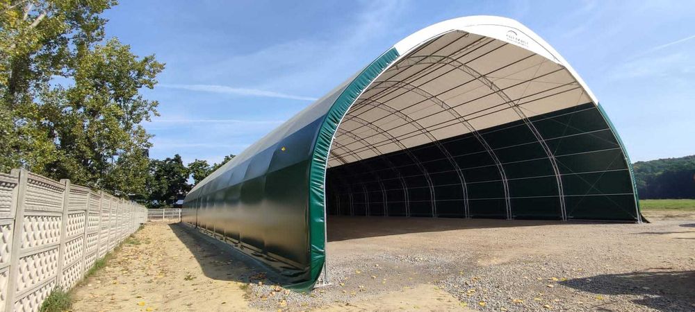 Oryginalne HaleNaBale.pl hala 13m x 21m