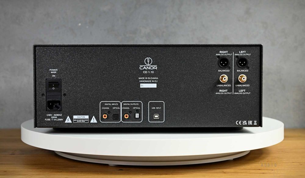 Canor CD 1.10 CD oraz lampowy DAC - wyprzedaż magazynowa OKAZJA