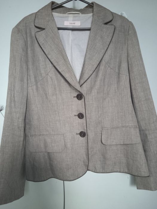 Żakiet damski lniany Xl firmy Laurel