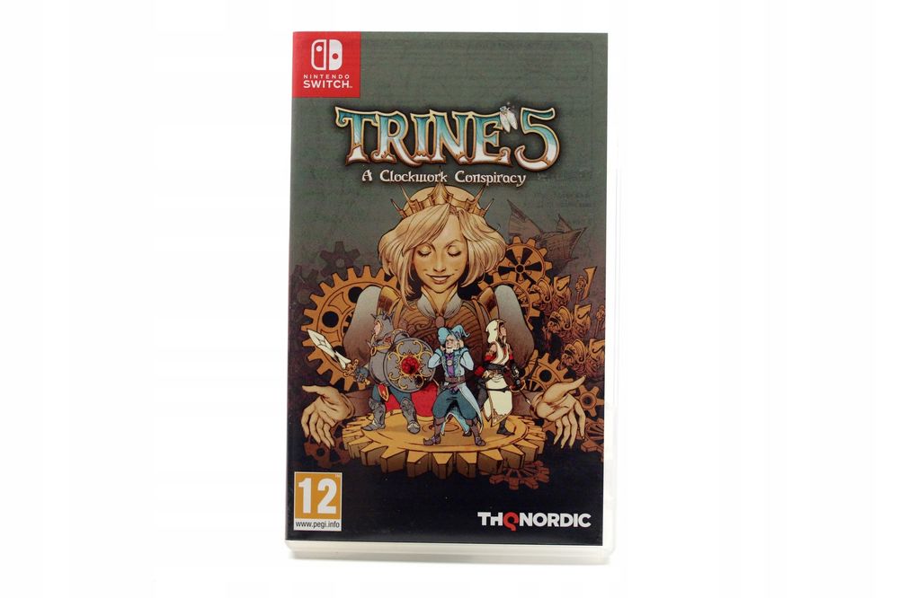 Trine 5: A Clockwork Conspiracy Nintendo Switch pudełkowa