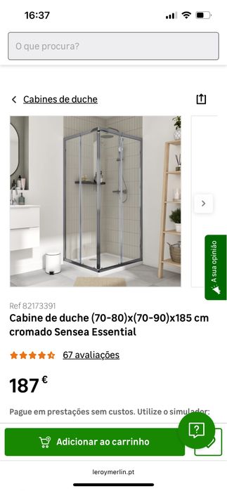 Cabine de Duche 70x90