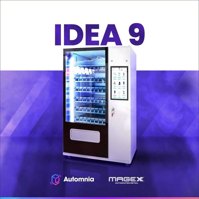 Automat Vendingowy MAGEX Idea 9L | chłodzenie | Ekran 22” | Winda | NOWY