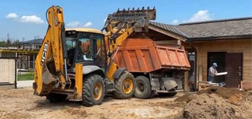 Демонтаж. Услуги Экскаватора-погрузчика JCB, Камаз, Вывоз мусора
