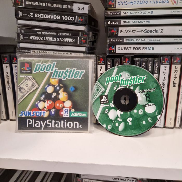 Pool hustler psx ps one ps1 PlayStation
