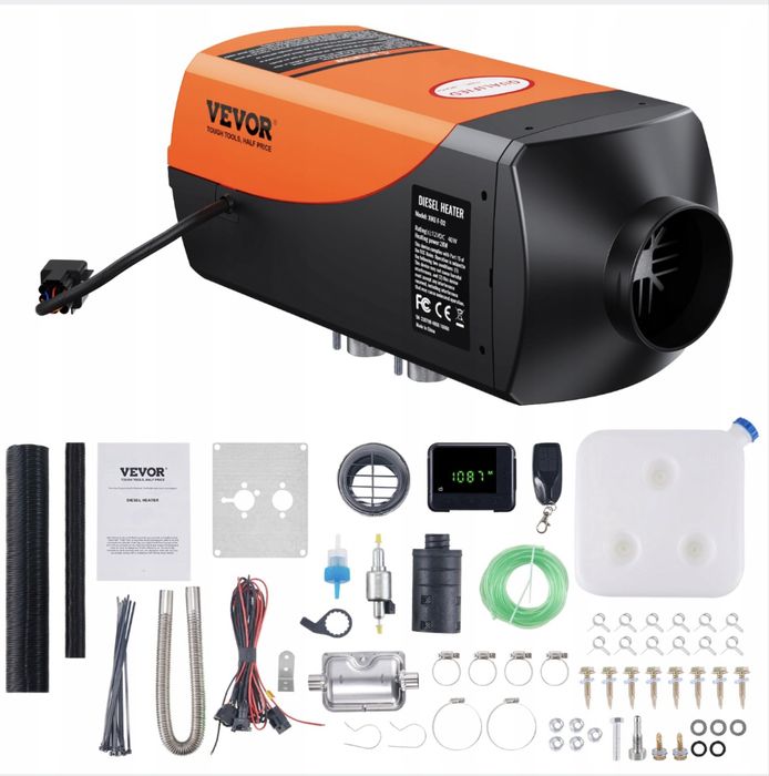 Автономка дизельная 2 квт 12В Vevor, вебасто, webasto 2KW 12V