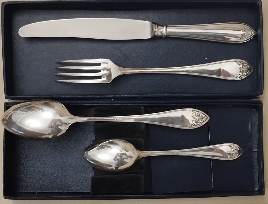 Komplet posrebrzany dla singla Hefra / Fraget Z/18