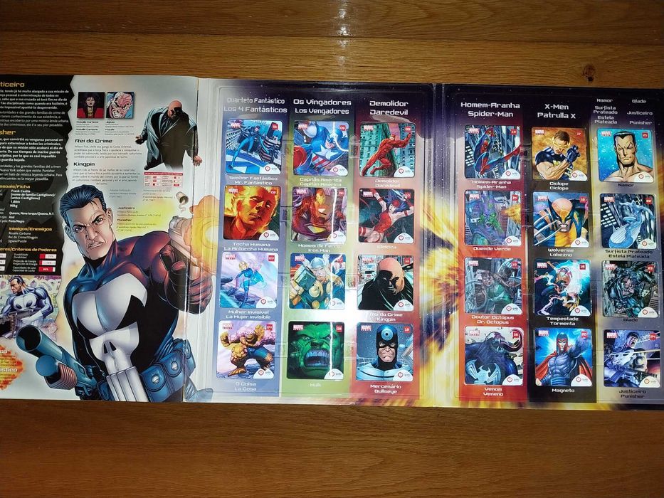 Marvel Heroes - Caderneta Completa