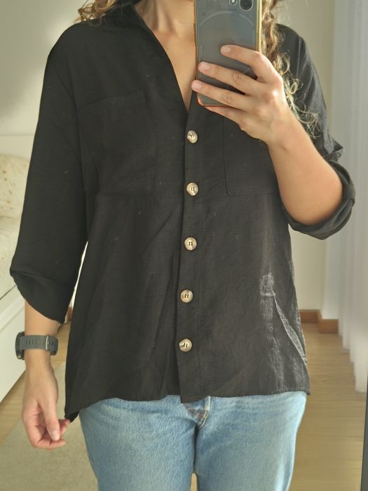 Camisa preta Primark