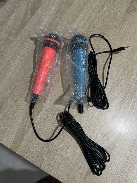 Dois Microfones para karaoke