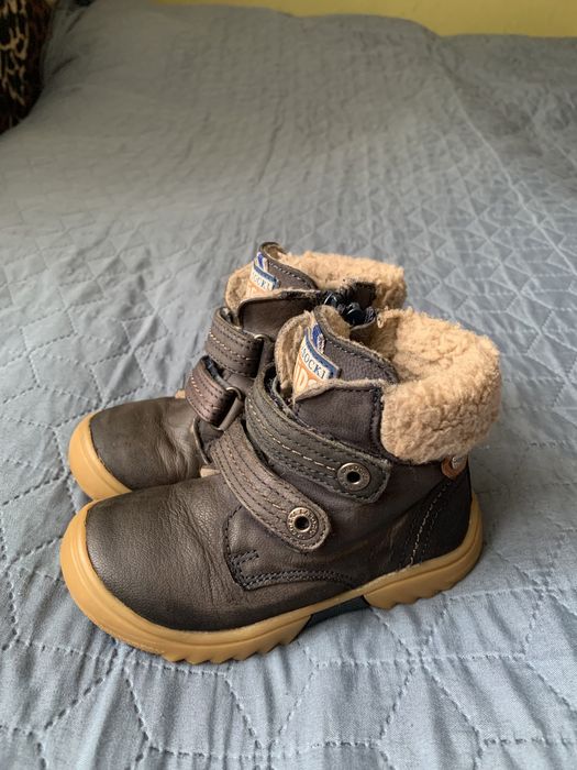 Зимові з натур.шкіри ботіночки, 24 р. LASOCKI