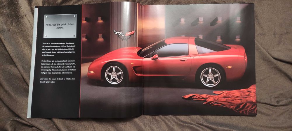Prospekt Chevrolet Corvette C5