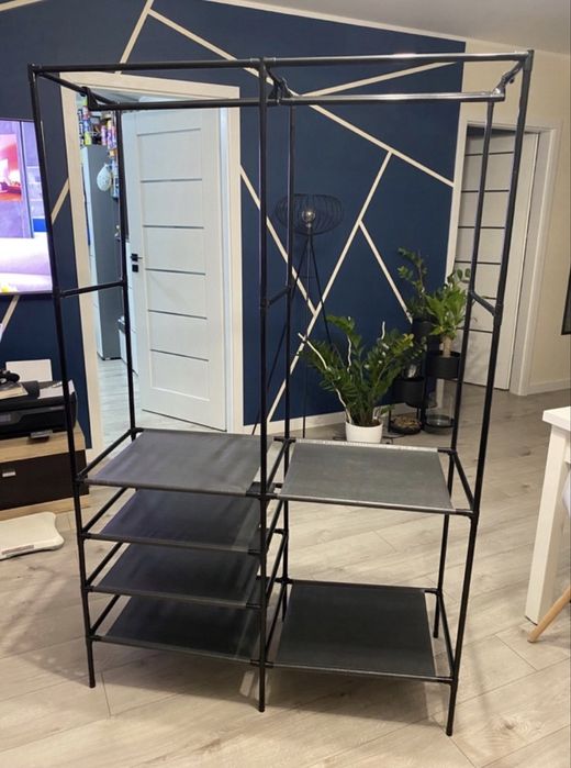 Wieszak Garderoba Organizer Regał Szafa  XXL Przenośna