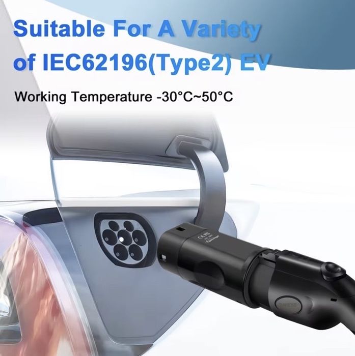 ‼️Мегаякісний перехідник/адаптер Guwieyg Type 1 на Type 2 .ЗАМОК‼️