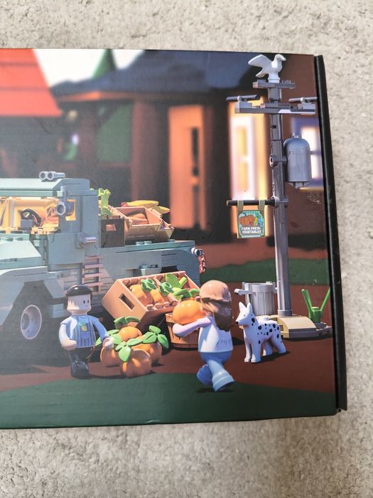 Kit 499 PCs tipo Lego caminhao verduras
