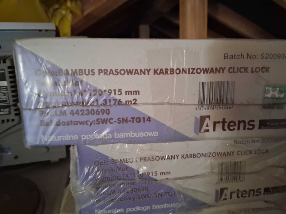 Deska bambusowa 10.5m2