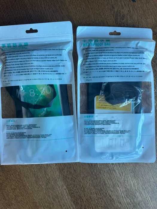 Kit 2 Bolsas Impermeáveis para Telemóvel (IPX8)