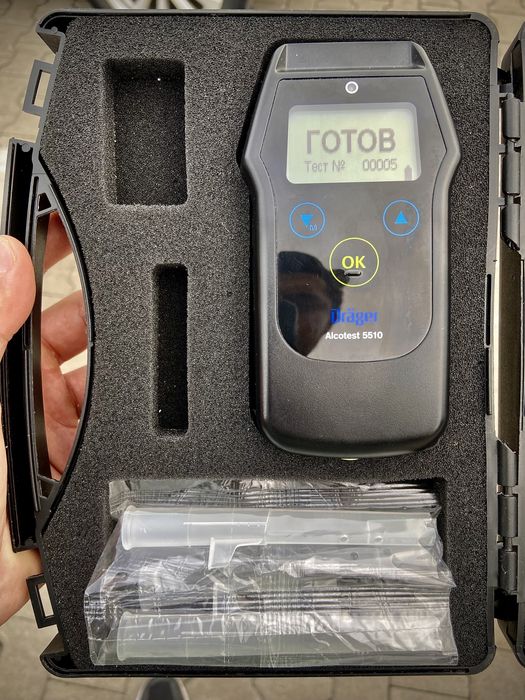 НОВЫЙ Алкотестер Drager драгер 5510 alcotest