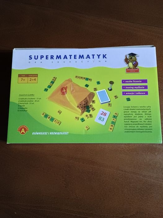 Gra edukacyjna super matematyk