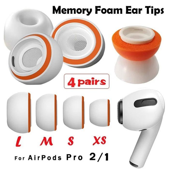 Амбушюри комбіновані для навушників AirPods Pro 1 / 2 насадки/вкладиші