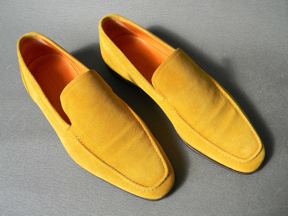 Ексклюзивні туфлі лофери Castangia Made in Italy Kiton Brioni Artioli