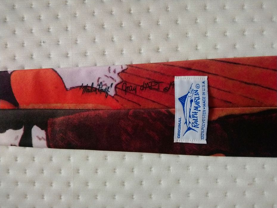 Галстук краватка вінтажна Ralph Marlin