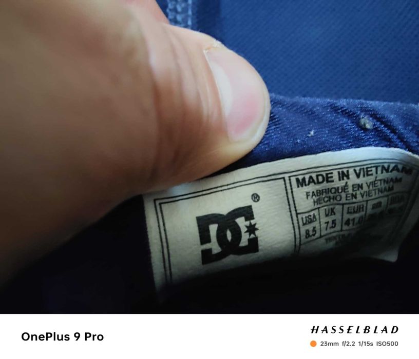 Sapatilhas DC Shoes azuis tam. 41