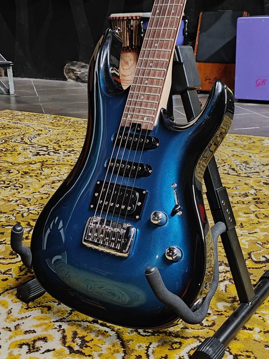 Zestaw Gitara Elektryczna Aria MAC-STD MBS + Laney LG20R + Akcesoria