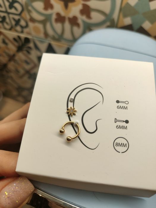 Kolczyki Coach Piercing zestaw kolczyków