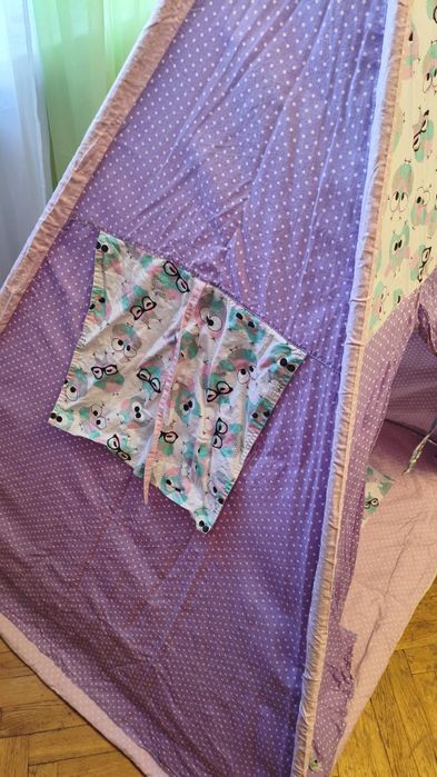 Дитячий намет - вігвам (сови)