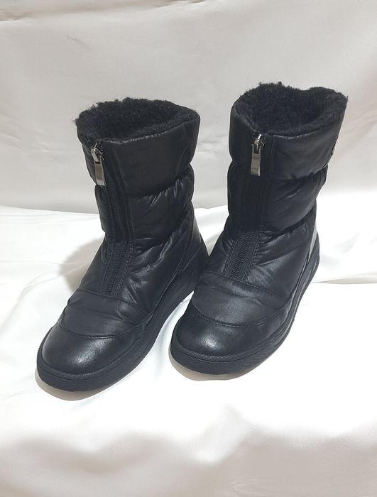 Чоботи зимові чорні