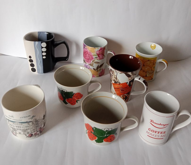 Чашки, кружки, лотки эмаль СССР и др.- распродажа