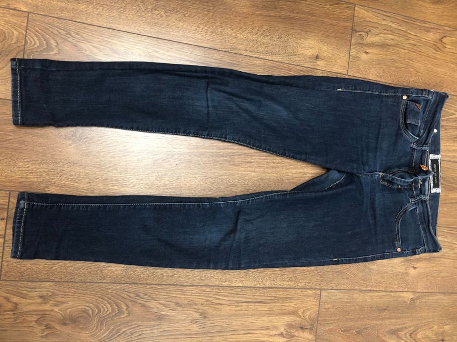 Jeansy spodnie niebieskie skinny