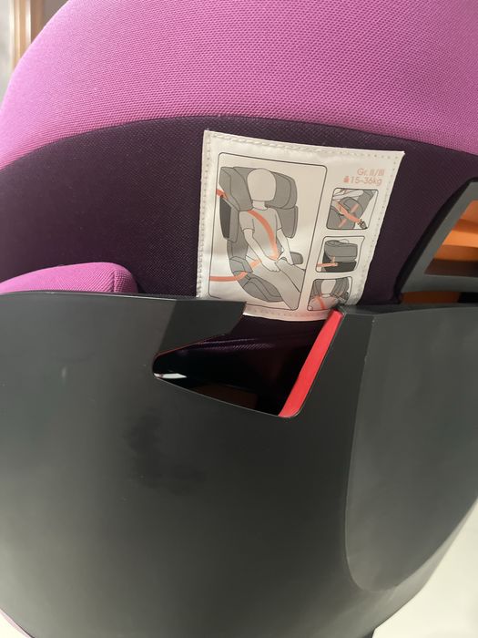 Cybex solution  x-fix fotelik samochodowy 15-36 kg