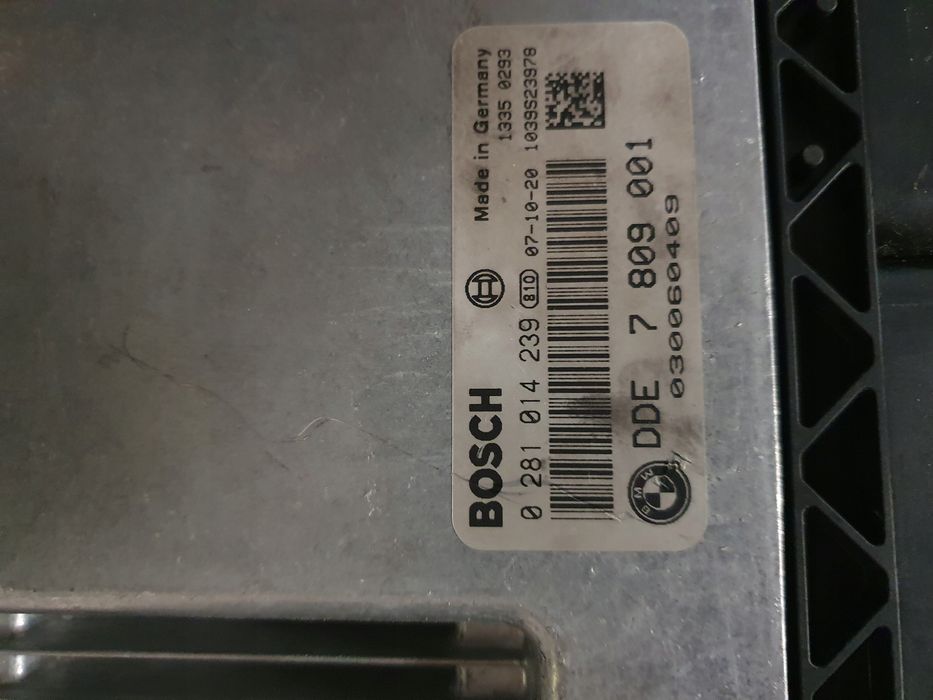 sterownik komputer silnika bmw 2.0d 7809001 0281014239