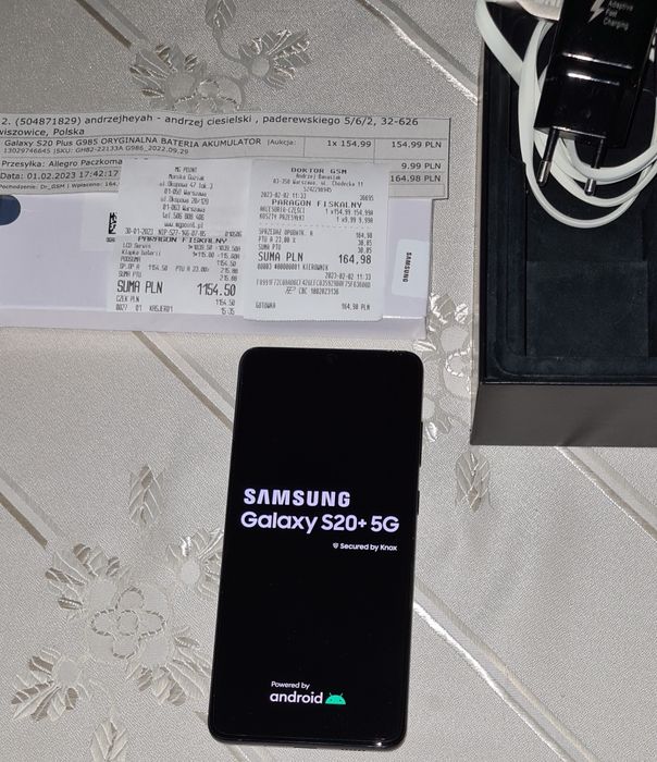 S20 Plus 5G orginalny