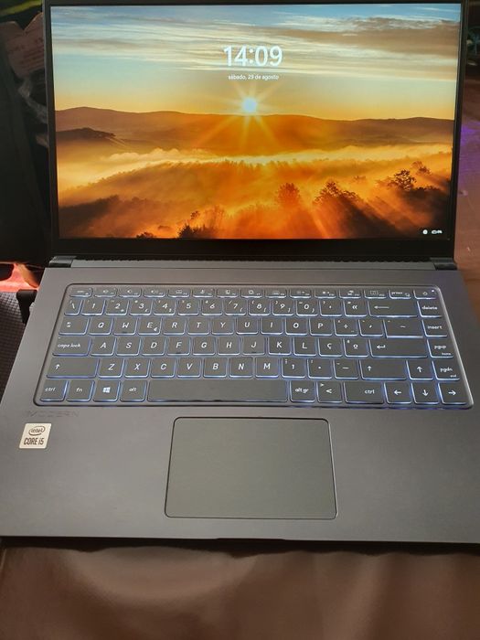 Portátil leve e rápido MSI i5  16Gb SSD 512 Gb