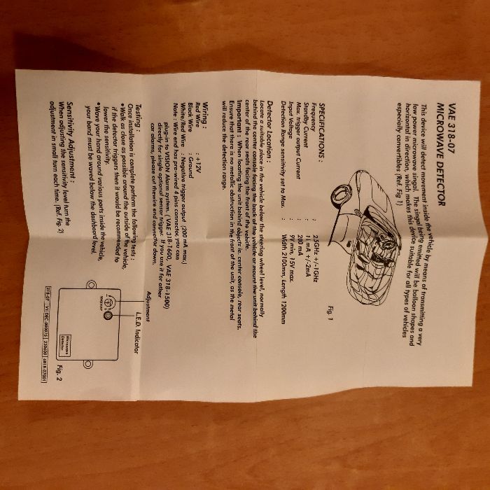 Sensor de proximidade Vision